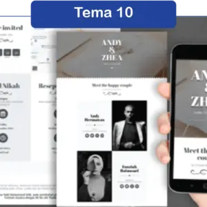 Design Undangan Tema 10