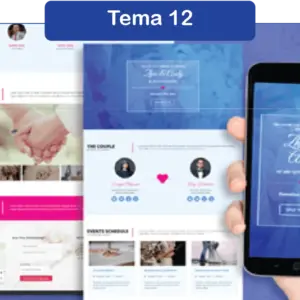 Design Undangan Tema 12